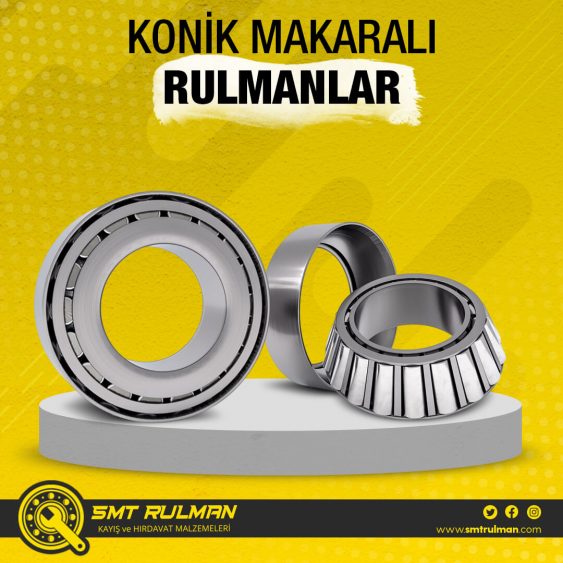 Konik makaralı rulmanlar