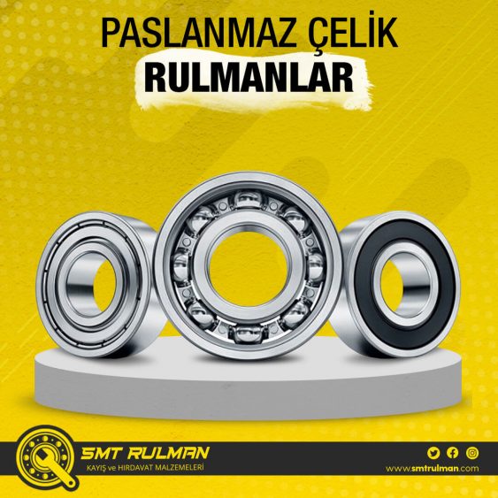 Paslanmaz Çelik Rulmanlar